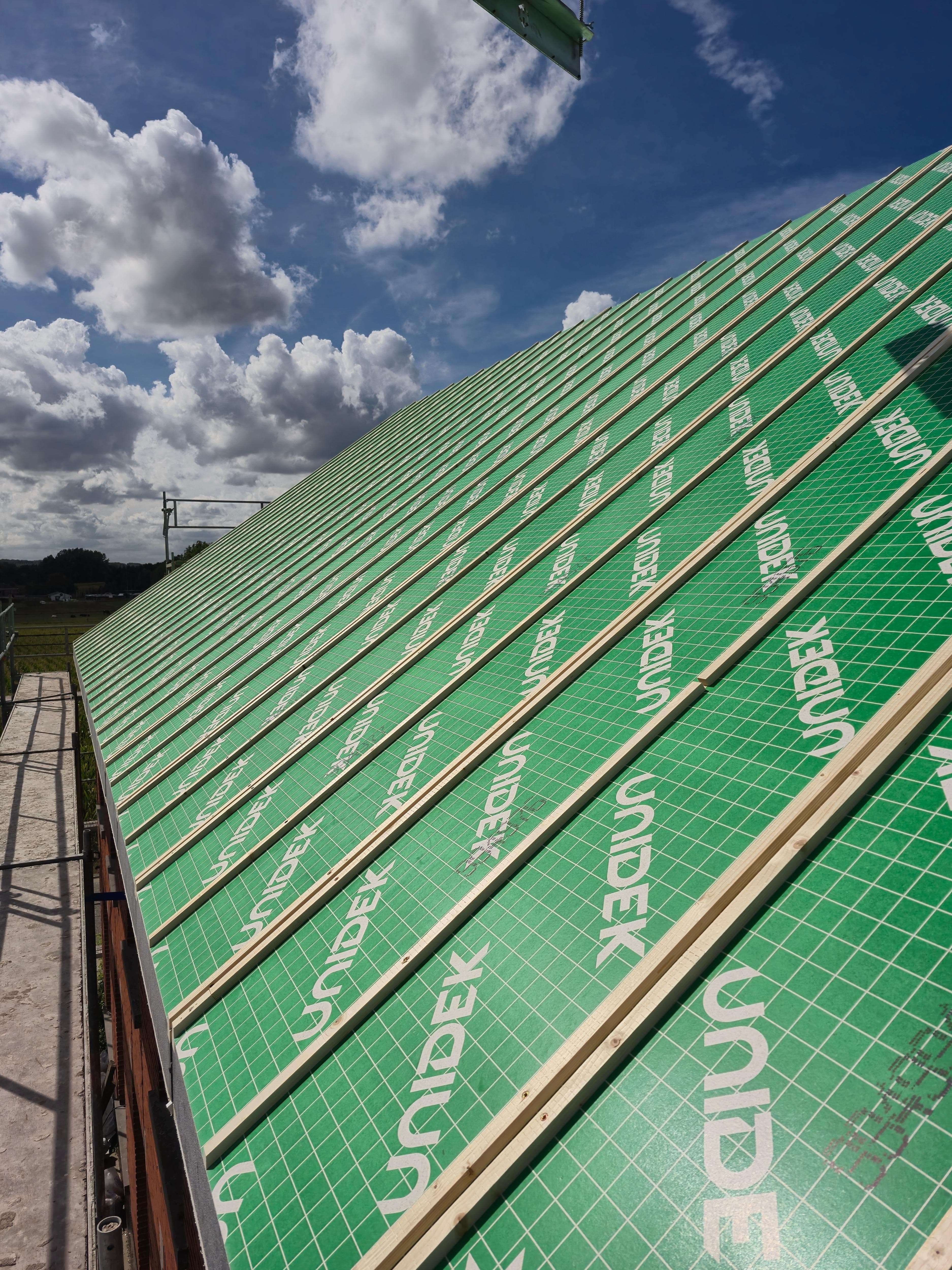 Sandwichpanelen voor het dak